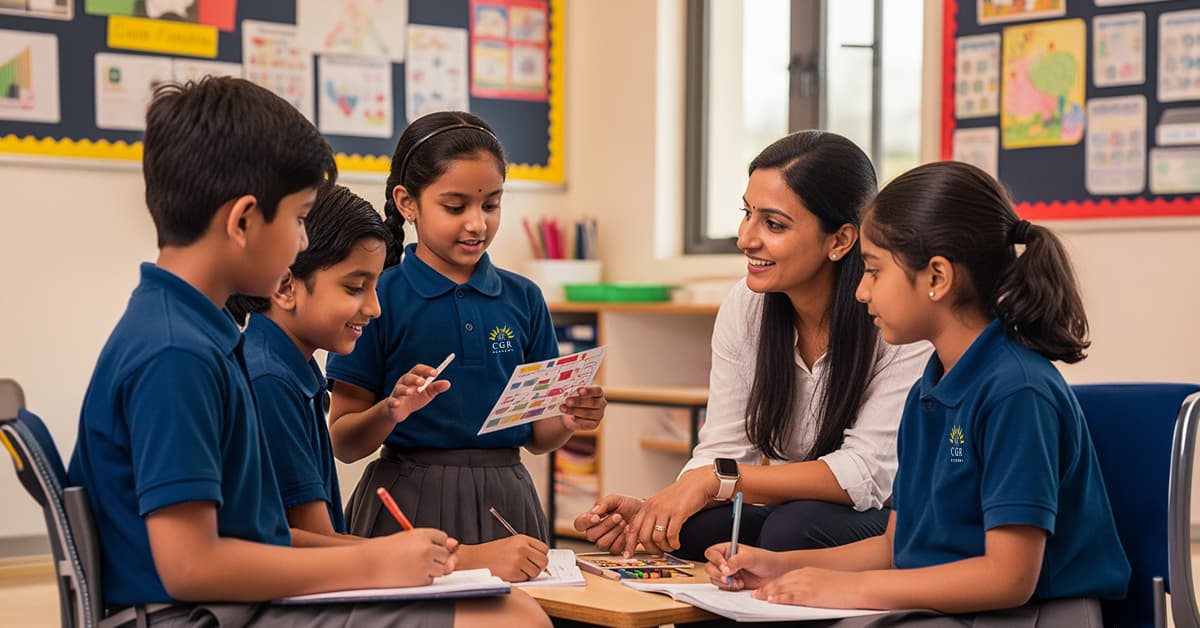 CGR Academy school campus in Hyderabad